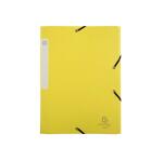 Boite de classement Cartobox livrée à plat Dos 25mm carte lustrée Aquarel - A4 - Couleurs assorties