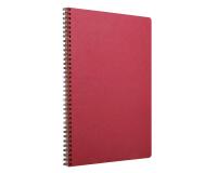Cahier reliure intégrale Age Bag A4 100 pages petits carreaux - Rouge
