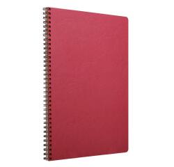 Clairefontaine Nomaddict Notebook - A4 - 5x5 Grid - 50 Sheets - 90gsm ? Wirebound - Red
