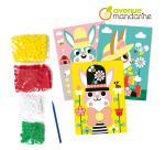 Boîte créative, Tableaux de pompons - Multicolore