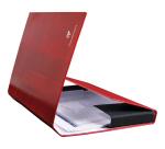 Heftbox boîte de classement rembordée pour documents A4 dos 4cm Couleur aléatoire - Assortis