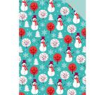 CARTON DÉCOR, Paquet de 40 feuilles 160g/m2 au format 25x35cm - Noël - Multicolore