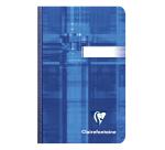 Carnet brochure dos toilé 9x14 cm 192 pages ligné - Assortis