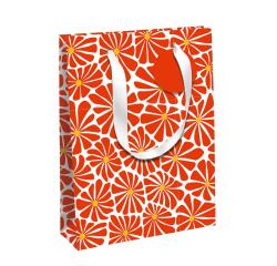 Sunny Flowers, sac large 26,5x14x33 cm - Orange