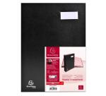 Portafirmas Exacompta directivo lomo con fuelle - 16 compartimentos - Negro