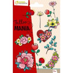 Tattoo' Mania, Fleurs - Multicolore