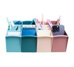 Tour de rangement 4 cases MultiTower Skandi - Couleurs assorties