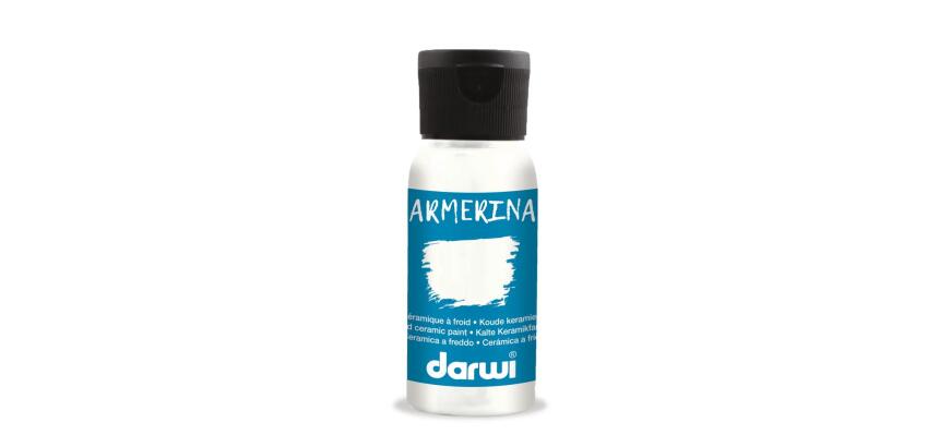DARWI Flacon de 50 ml de Medium pour Peinture sur Céramique à Froid - Transparent