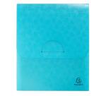 Trieur valisette vertical 6 compatiments PP recyclé Pop'N Co - Cyan