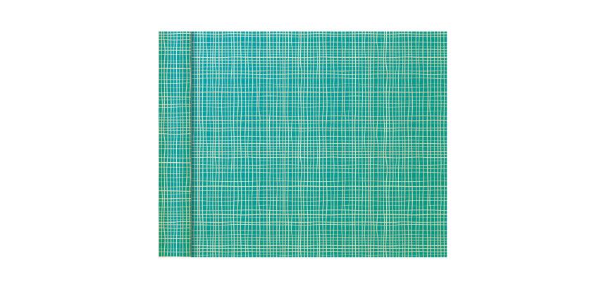 Papier 80g, Tiny Rolls 5x0,35m, Lignes - Bleu