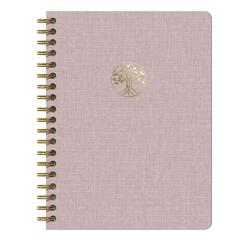 Inspire, Life planner, Carnet reliure intégrale 19x25 cm, couverture Toile du Marais, 192 pages, imprimé, ass.