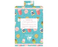 SET DE CORRESPONDANCE THÉMATIQUE, 8 enveloppes Pollen C6 (114x162mm) 120g + 8 cartes pliées 110x155m 185g, Anniversaire