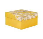 Jardin des Sens, Set de 3 boîtes gigognes carrées 25x25x12 cm, 20x20x11cm, et 16x16x10 cm