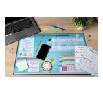 Sous-main rigide PVC Maths - 37,5x57,5 cm - Visuel