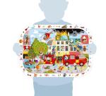 Puzzle d'observation, Pompiers - Rouge