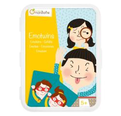 Jeu de cartes Emotwins - Multicolore