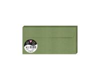 Paquet de 20 enveloppes Pollen DL 110x220 120g/m2 - Vert sauge