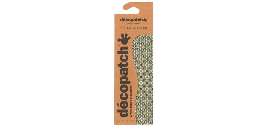 Pochette 3 Feuilles Identiques Ref 706 - Or