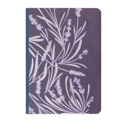 Jardin des Sens, Carnet brochure souple A6 10,5x14,8 cm, 144 pages, ligné, dos toilé, ass.