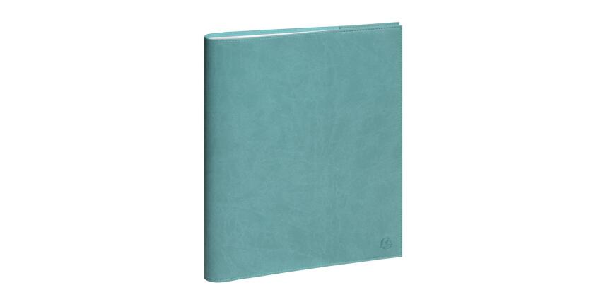 Agenda de bureau EasyTime 27S spiralé Ondine 21 x 27 cm Semainier Janvier à Décembre 2026 - Couleurs assorties