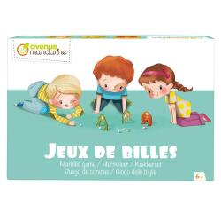 Coffret jeux de billes - Bleu