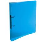Classeur 2 anneaux plastifié Exacompta Crystal colours A4 - Dos 3 cm couleurs assorties