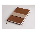 Carnet brochure cousue Flying Spirit Cognac A5 180 pages DOT couverture - Cognac