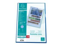 Packung mit 100 Aktenhüllen PP genarbt 1,2mm - A4