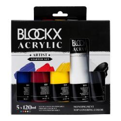 Set acrylique 5 x 120ml - Primaires