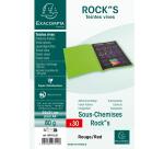 Pack of 30 insert folders ROCK"S 80- 22x31cm