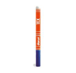 DARWI Marqueur Peinture Textile Pointe Conique Fine 1mm - Bleu foncé