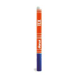 DARWI Marqueur Peinture Textile Pointe Conique Fine 1mm - Bleu foncé