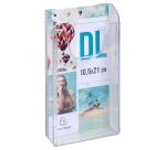 Distributeur de prospectus vertical A6 - Cristal
