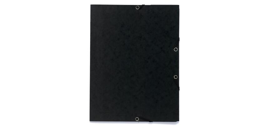 Carpetas con gomas 3 solapas impresas 355 g/m2