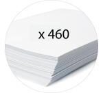 A4 MAXI Archivadores de Palanca Lomo: 60 mm - Blanco