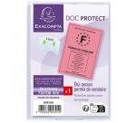 Etui de protection ancien modèle permis de conduire PVC lisse 20/100e - Cristal