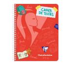 Mimesys cahier de textes reliure intégrale 17x22cm 144 pages grands carreaux couverture polypropylène Couleur aléatoire - Assortis