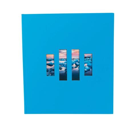 Álbum de fotos MILANO 29x32 cm - 300 fotos 60 páginas - Azul