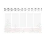 La Vie en Vosges, Bloc planner reliure intégrale en-tête 22x14 cm 53 feuillets imprimés