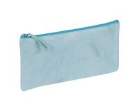 TIE&DYE Trousse plate 22 x 11 cm, bleu ciel - Bleu ciel