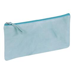TIE&DYE Trousse plate 22 x 11 cm, bleu ciel - Bleu ciel