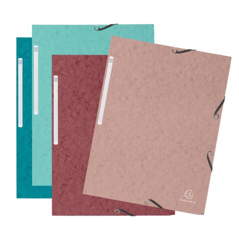 Elastic folder with 3 flaps, glossy card 400g/m2 Skandi