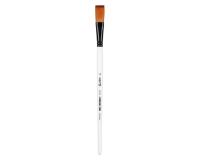 Darwi For You Pinceau long plat 14 mm T 14 - Blanc