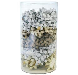 Mini-tube de 50 noeuds Ass. pailleté - Assortiment