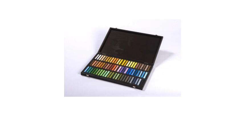 Coffret bois 72 Pastels - Ciel et Saisons