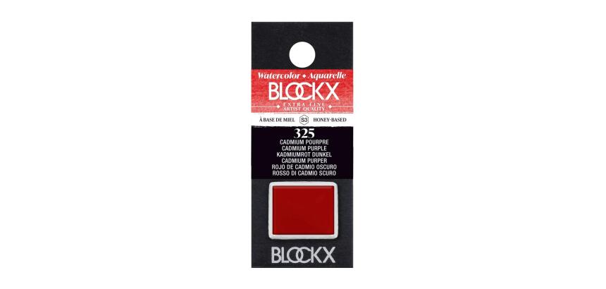 Aquarelle extra-fine demi-godet - Cadmium pourpre