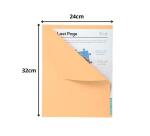 Paquet de 100 chemises Forever® 170 à bord décalé - 24x32cm