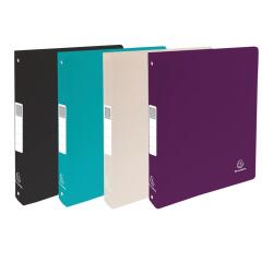 Exacompta Titane Binder, 4 Rings, 30 mm, Recycled PP - Assorted colours