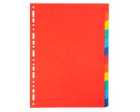 Div Forever Divider A4 220g 12P Bright - Assorted colours