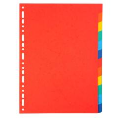 Div Forever Divider A4 220g 12P Bright - Assorted colours